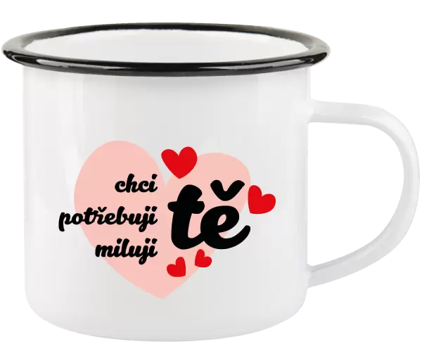 Plecháček Chci tě, potřebuji tě, miluju tě