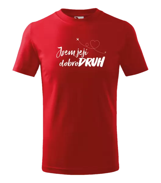 Dětské tričko Jsem její dobrodruh