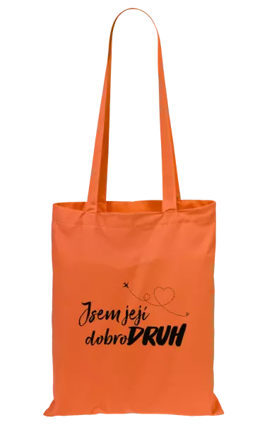 Látková taška Jsem její dobrodruh