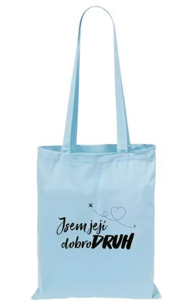 Látková taška Jsem její dobrodruh
