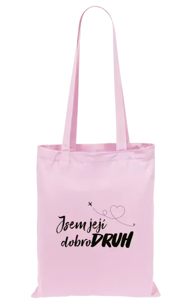 Látková taška Jsem její dobrodruh