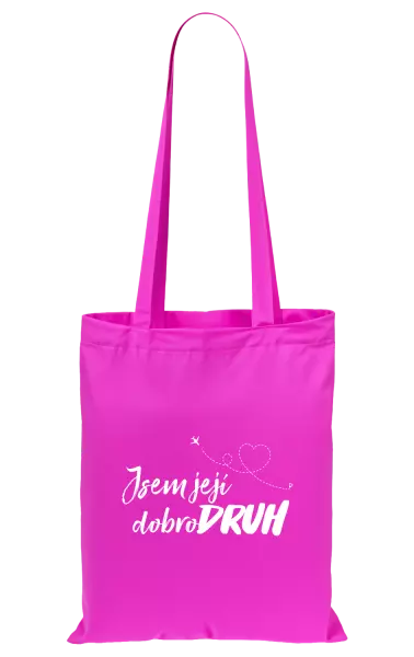 Látková taška Jsem její dobrodruh