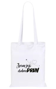 Látková taška Jsem její dobrodruh