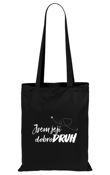 Látková taška Jsem její dobrodruh