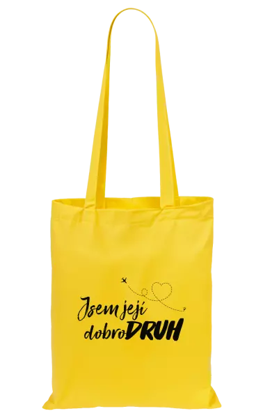 Látková taška Jsem její dobrodruh