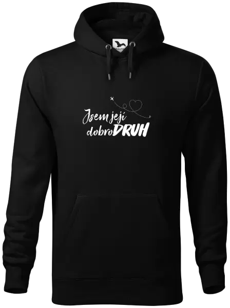 Pánská mikina Jsem její dobrodruh