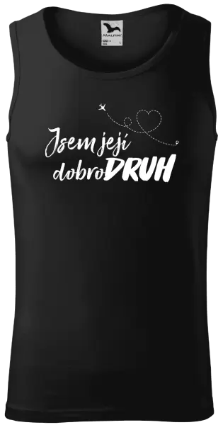 Pánské tílko Jsem její dobrodruh