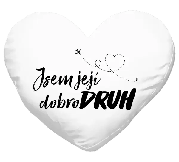 Polštář Jsem její dobrodruh