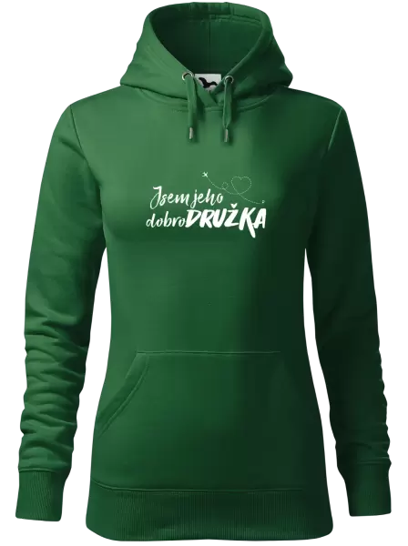 Dámská mikina Jsem jeho dobrodružka