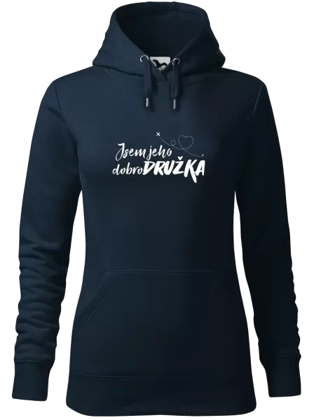 Dámská mikina Jsem jeho dobrodružka