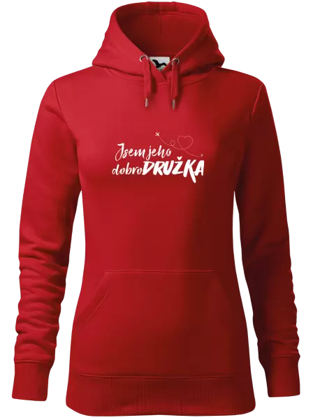 Dámská mikina Jsem jeho dobrodružka