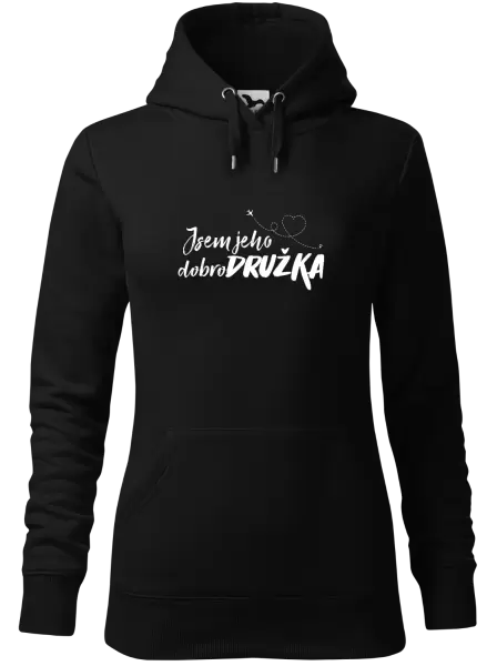 Dámská mikina Jsem jeho dobrodružka