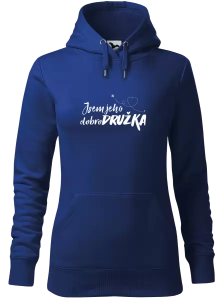 Dámská mikina Jsem jeho dobrodružka