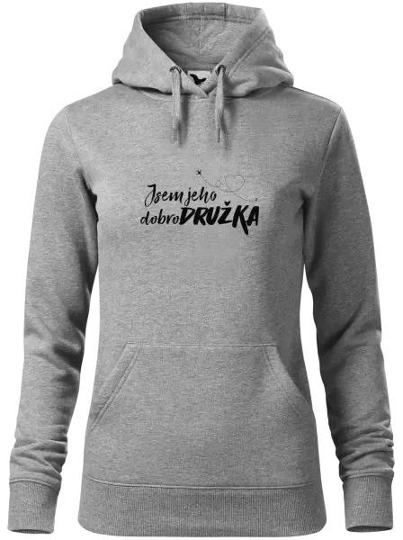 Dámská mikina Jsem jeho dobrodružka