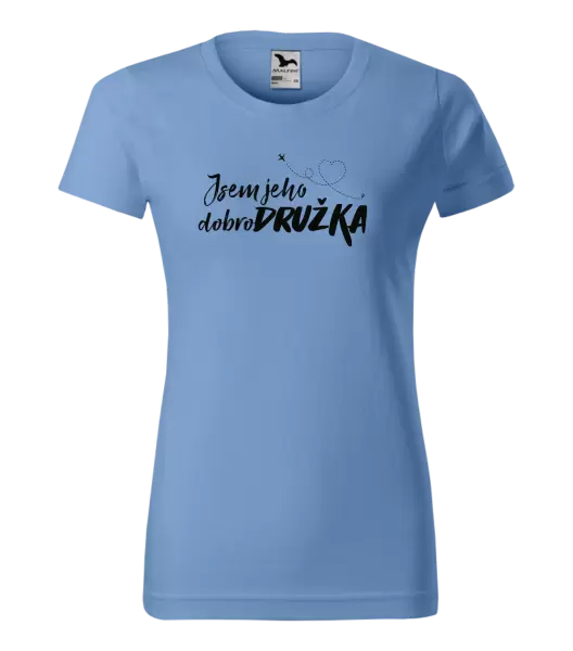 Dámské tričko Jsem jeho dobrodružka