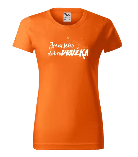 Dámské tričko Jsem jeho dobrodružka