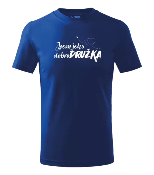 Dětské tričko Jsem jeho dobrodružka