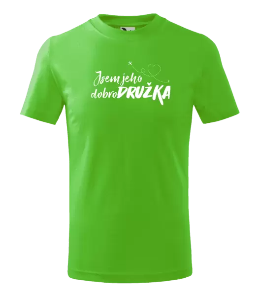 Dětské tričko Jsem jeho dobrodružka