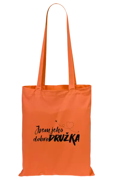 Látková taška Jsem jeho dobrodružka