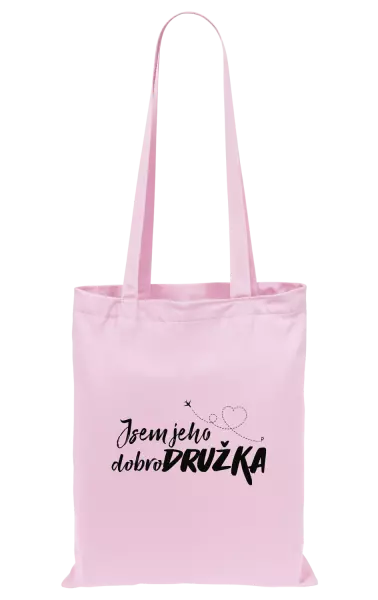 Látková taška Jsem jeho dobrodružka