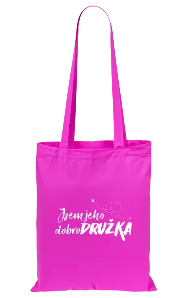 Látková taška Jsem jeho dobrodružka