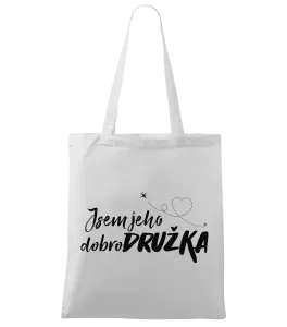 Látková taška Jsem jeho dobrodružka