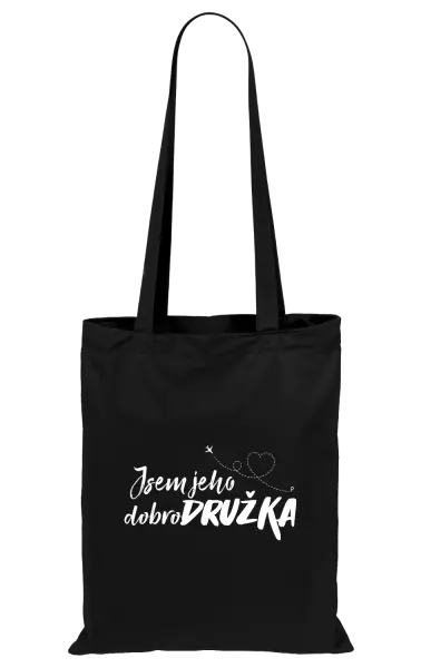 Látková taška Jsem jeho dobrodružka