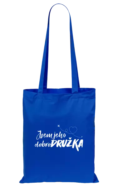 Látková taška Jsem jeho dobrodružka