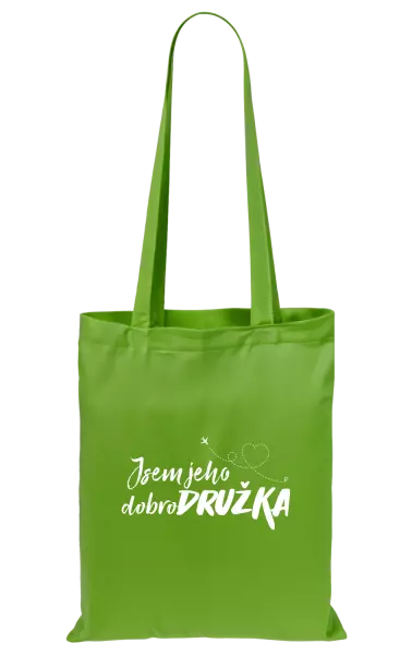 Látková taška Jsem jeho dobrodružka