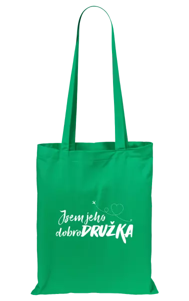 Látková taška Jsem jeho dobrodružka