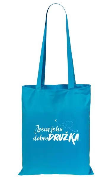 Látková taška Jsem jeho dobrodružka