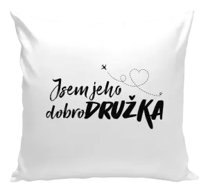 Polštář Jsem jeho dobrodružka