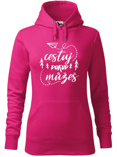 Dámská mikina Cestuj dokud můžeš