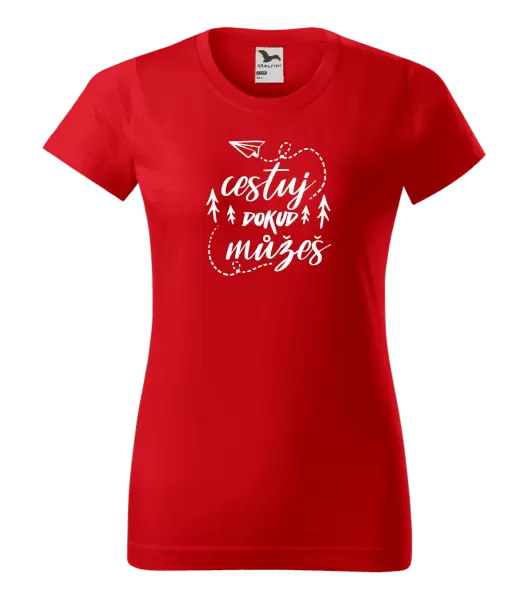 Dámské tričko Cestuj dokud můžeš