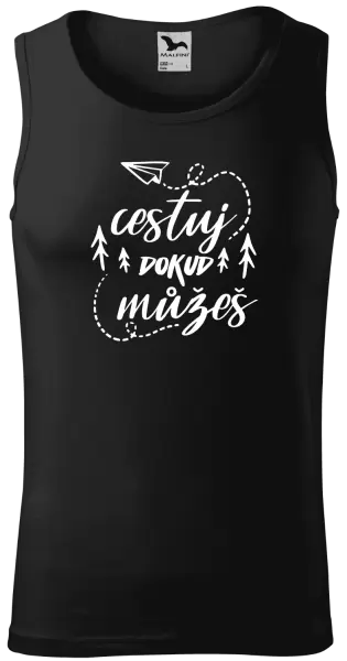 Pánské tílko Cestuj dokud můžeš