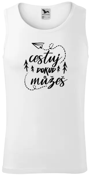 Pánské tílko Cestuj dokud můžeš