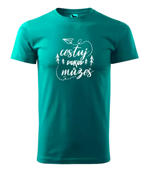 Pánské tričko Cestuj dokud můžeš