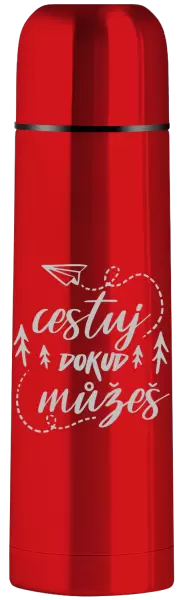 Termoska Cestuj dokud můžeš