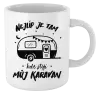 Hrnek Nejlíp je tam, kde stojí můj karavan