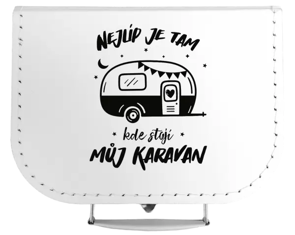 Kufřík Nejlíp je tam, kde stojí můj karavan