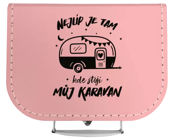 Kufřík Nejlíp je tam, kde stojí můj karavan