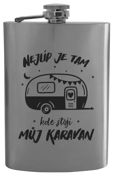 Placatka Nejlíp je tam, kde stojí můj karavan