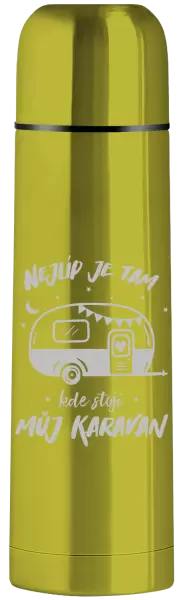 Termoska Nejlíp je tam, kde stojí můj karavan
