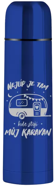 Termoska Nejlíp je tam, kde stojí můj karavan