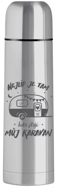 Termoska Nejlíp je tam, kde stojí můj karavan