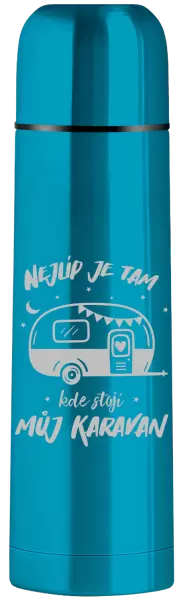 Termoska Nejlíp je tam, kde stojí můj karavan