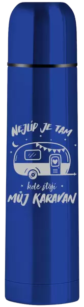 Termoska Nejlíp je tam, kde stojí můj karavan