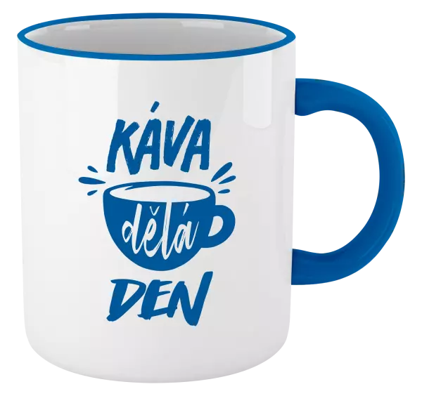 Hrnek Káva dělá den