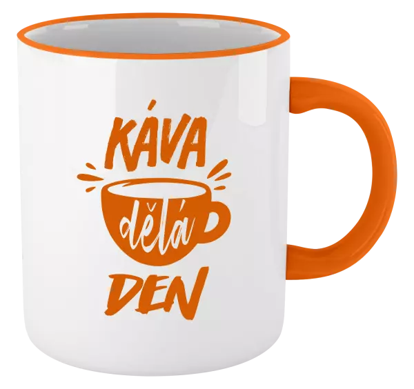 Hrnek Káva dělá den