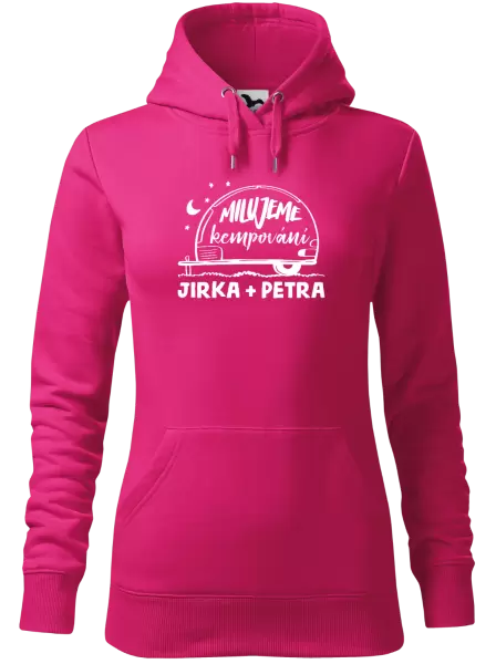 Dámská mikina Milujeme kempování
